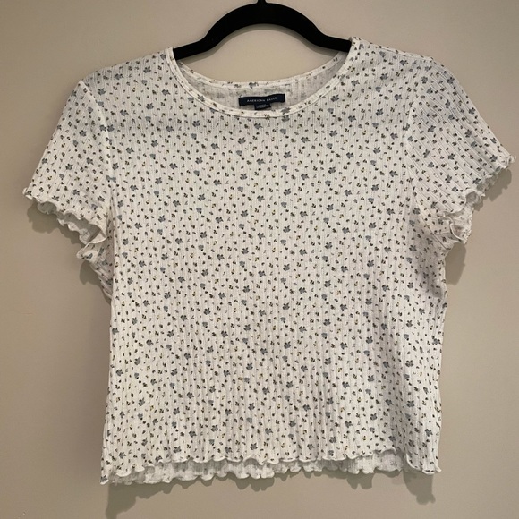 american eagle flower top - Picture 1 of 2